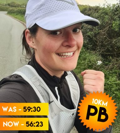 Alex Running Personal Best