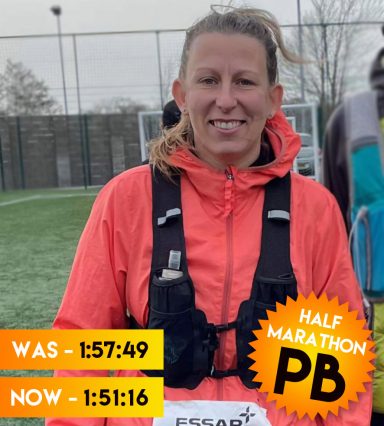 Faye Running Personal Best