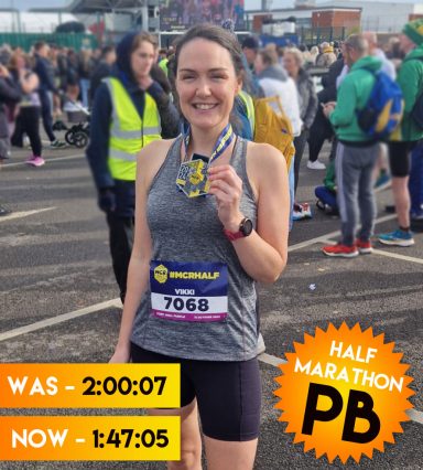 Vikki Running Personal Best