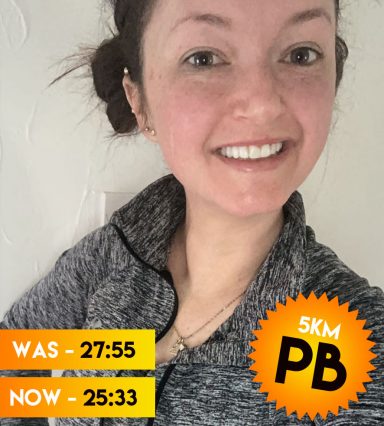 Joanne Running Personal Best